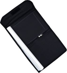 ASRAW Nylon Vehicle Organizer Ergonomic Waterproof Document Holder 6 Leafs With Multiple Pockets