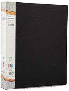 SHUANG YOU Plastic Business Cards Holder - 800 Cards (with Indexes) (Size A4 - Black 800 Cards)/