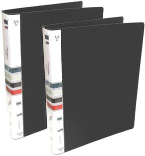 vavia Ring Binder File, 2D A4 Size Tough & Durable A4 Size Ring Binder Board File Ring Binder File, 2D A4 Size Tough & Durable A4 Size Ring Binder Board File