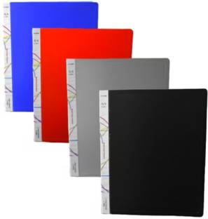 CAMPIO Polypropylene (PP) 2D Ring Binder Box A4 Size File for Certificates and Documents Ring File Folders