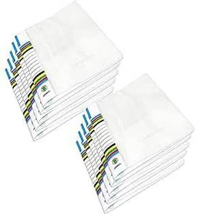 Speny Polypropylene A4 Size Report File Folder, 10pcs Plastic Transparent Documents Clip File Folder for Certificates/Letter/Report/File Page Holde