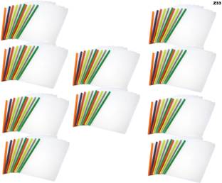 Alusters Transparent Stick/Strip File Folder, Report File file