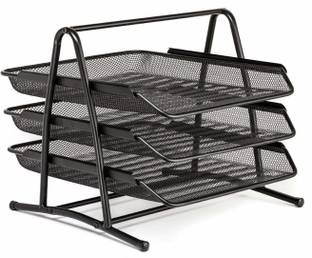 DEVZA Metal 3 Tier Document Tray