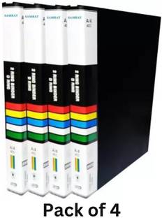 TRENDY ONE Plastic Ring Binder Folder File