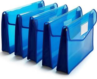 Maxjet HEVY Plastic Transparent Poly-Plastic A4 Documents File Folder,Envelope Folder Plastic File Folder