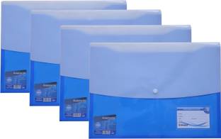 ERIKRAUZ Heavy Duty Premium Twin Double Pocket Document File Folder Vibrant Colour - A4