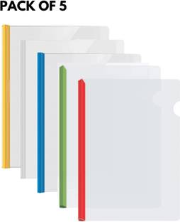 UNIXAA Plastic Strip File A4 Cover