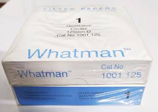 Whatman Science Filter paper 1" Dia. [12.5cm]. Round [pkt. of 100 piece] by 2 Filter Paper