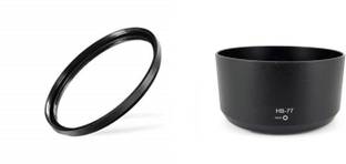 SUPERNIC Hood & UV Filter for Nikon D3500, D5600, D5300,D5500, D3400, Clear Filter