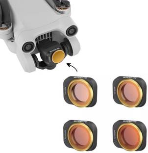GetZget Filters 4 in 1 Set For DJI Mini 3 Pro Ndpl Filters 4+8+16+32 ND Filter