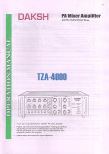 DAKSH ELECTRONICS AMPLIFIRE 400W Fire Alarm