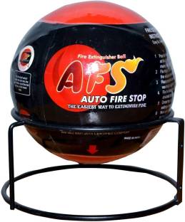 AFS Fire Ball with Stand ( AUTO FIRE OFF ) Pack of 1 Balls Fire Extinguisher Mount