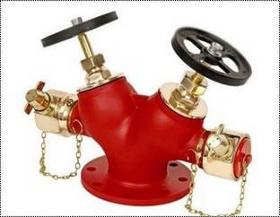 FINISHFIRE GM Double Hydrant Valve Fire Extinguisher Mount