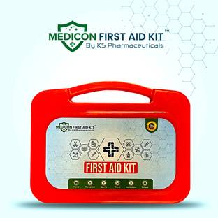 MEDICON Medicine Storage Box And Family Emergency Medical First Aid Kit