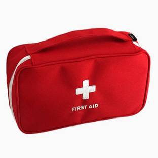 PERIZONE First Aid Bag- Emergency Medicine Storage Pouch for Travel, Home, Office, Car First Aid Kit