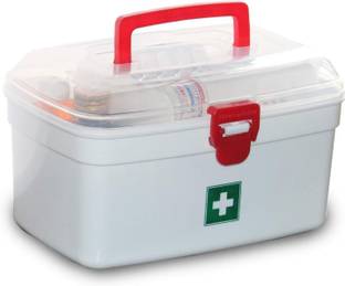 VSELL Plastic ABC First Aid box Home Office Multiatesan First Aid Kit