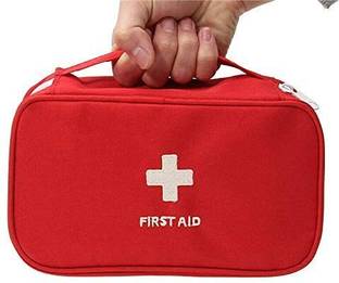TRINGDOWN Emergency First Aid Kit Pouch | Multi-Layer Travel Medicine Pouch First Aid Kit