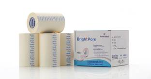 BRIGHTPORE MICROPOROUS SURGICAL PAPERTAPE(3INCH*9.1MTR) First Aid Tape