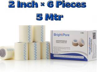 BRIGHTPORE MICROPOROUS SURGICAL PAPERTAPE 2inch × 5mtr First Aid Tape