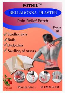 Fotnil pain relief Plaster patch (10 SHEET) Heat Patch Garam-Patti Plaster & Patch First Aid Tape