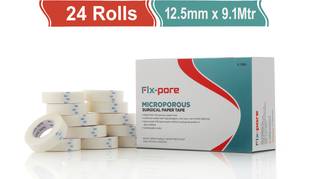 FLX-PORE FLX PORE MICROPOROUS SURGICAL TAPE (PACK OF 24)(12.5MM*9.1M) First Aid Tape