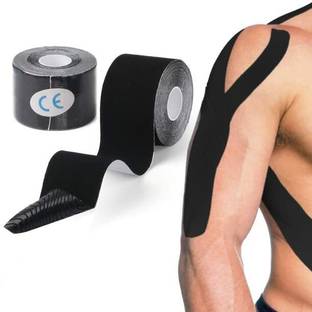 GLOWISH ADHESIVE WATERPROOF BREATHABLE MUSCLE SUPPORT RELIEF UNISEX SPORTS TAPE First Aid Tape
