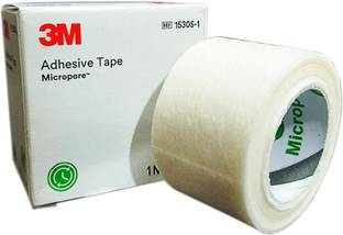 Thyrocare 3M Micropore Adhesive Tape 2.5cm x 5m each First Aid Tape