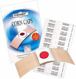 CRAZYGOL Corn Caps Corn Removal Aid Set of 16 First Aid Tape First Aid Tape