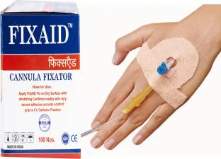 FIXAID Fixator Elastic Adhesive Bandage / Tape /cannula fixator (set-1-100pcs) First Aid Tape