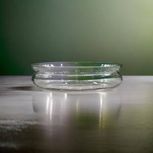 SEETASTIC 6 Inchi kolapuri clear vase @d8 Glass Vase