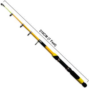 SPRED mix of fishing rod d yl Yellow Fishing Rod
