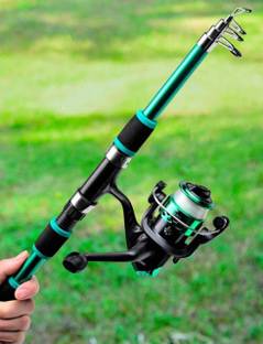 Sikme 7ft Titan Cast Elite Angler's Combo Green Fishing Rod