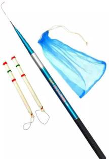 Sikme SkyCaster 360cm Fly Fishing Rod and Net Combo Blue Fishing Rod
