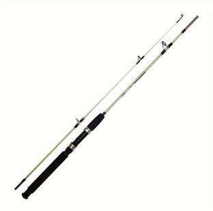 SPRED solid fishing 2 part rod 1.8 / 6 ft White Fishing Rod