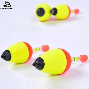 SPYROKING Luminous Foam Soft Eva Fishing Float Night Light Stick Bobber Tackle EFFYEL20G-SKA99 Yellow, Red Fishing Rod