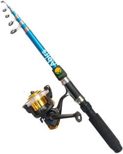 Abirs fishing rod and reel uuyt Blue Fishing Rod