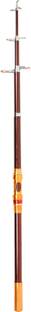 EMERLAD MARINE Carbon Steel Telescopic 9 Section Open Length 13.2Ft Gold Fishing Rod