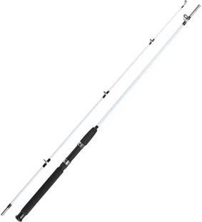 SPRED 5 ft fishing rod solid section rod 2 part Crocodile 150 White Fishing Rod