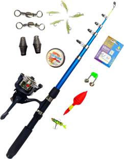 Sikme Horizon Cast: Unleash Precision and Power with Our 7ft (210cm) Fishing Rod and Combo Set A88 Blue Fishing Rod