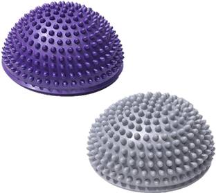 QQWORLD Balance Pods Ball Half Spiky for Kids Adults Sports Stability Training Balance Disc Fitness Balance Board
