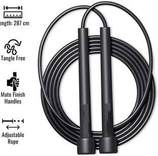 FITZ Premium Skip Rope for Fitness, Adjustable Jump Rope for Gym & Training Wobble Board Fitness Balance Board