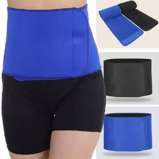 Viven enterprise Tummy Sweat Waist Trainer Belt For Men and Women (BLUE) Fitness Band Fitness Band