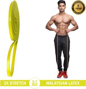 SLOVIC Home & Gym Fitness Band for Workout | Heavy Duty Material | Upto 3-7 KG Resistance Band