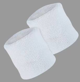 Fitty WRIST WHITE BAND , FOR MEN & WOMEN Wrist Support
