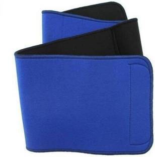 Classic deal dlx=wt Tummy Sweat Waist Trainer Belt For Men and Women (BLUE) Aerobic Band