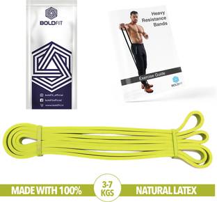 BOLDFIT Heavy For Exercise & Stretching Tube For Men & Women Resistance Band