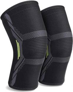 Classic deal Knee Pads,Knee Support Brace Leg Arthritis Injury, Bandage Support knee Sixe-L Aerobic Band