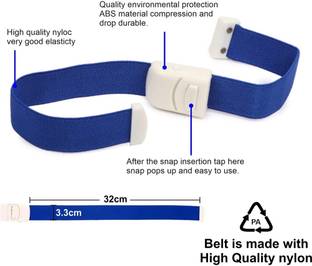 DSB PHYSIO MART Tourniquet Elastic Belt For Blood Collection With Heavy Buckle Pack Of 2 Pcs Fitness Band
