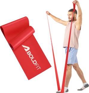BOLDFIT Resistance Bands Stretch Band Exercise Band Gym Band Stretch Band for Gym Fitness Band