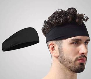 Bismaadh Men & Women Sweat Head Bands for Running, Sports Workout/Exercise Fitness Band